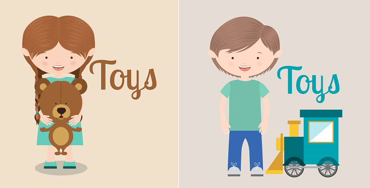 juguetes niño y niña
